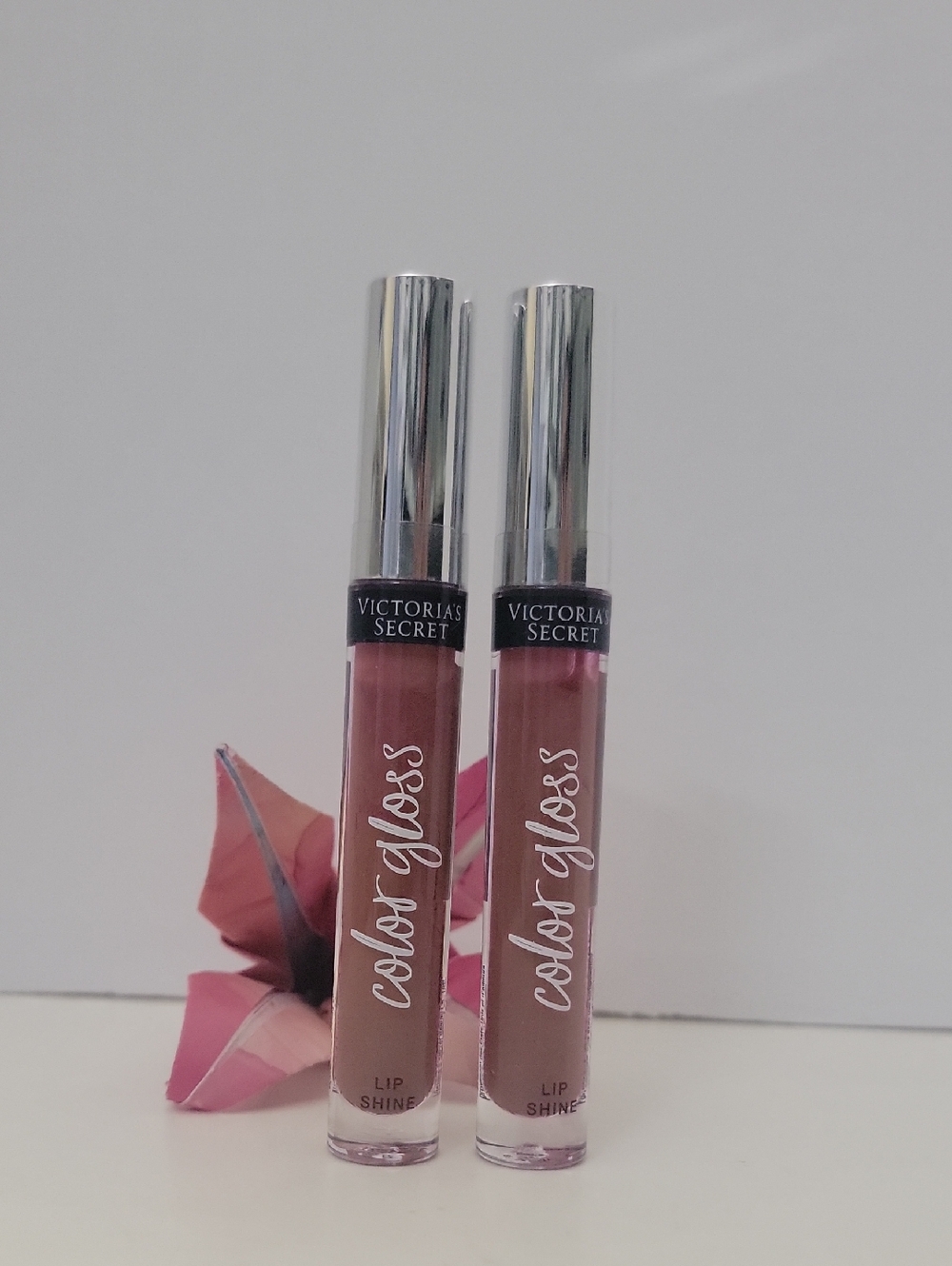 2 PK VICTORIA SECRET Color Gloss Lip Shine 0.11 oz / 3.1 g UNDRESSED
